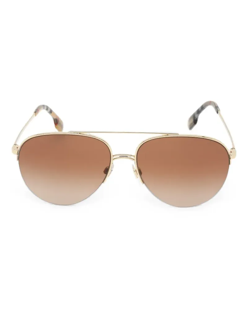 Burberry Ferry pilot-frame sunglasses - Gold Gold
