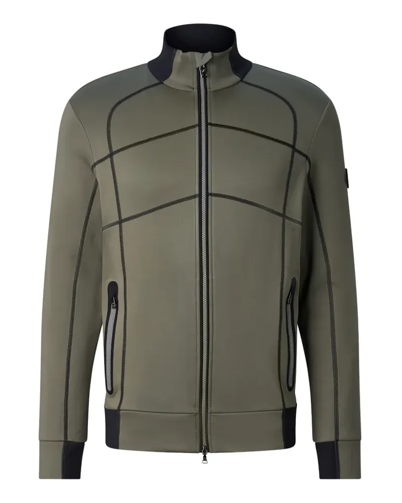 Bogner Hayo Jacke mit Overlock-Nähten - Grün Grün