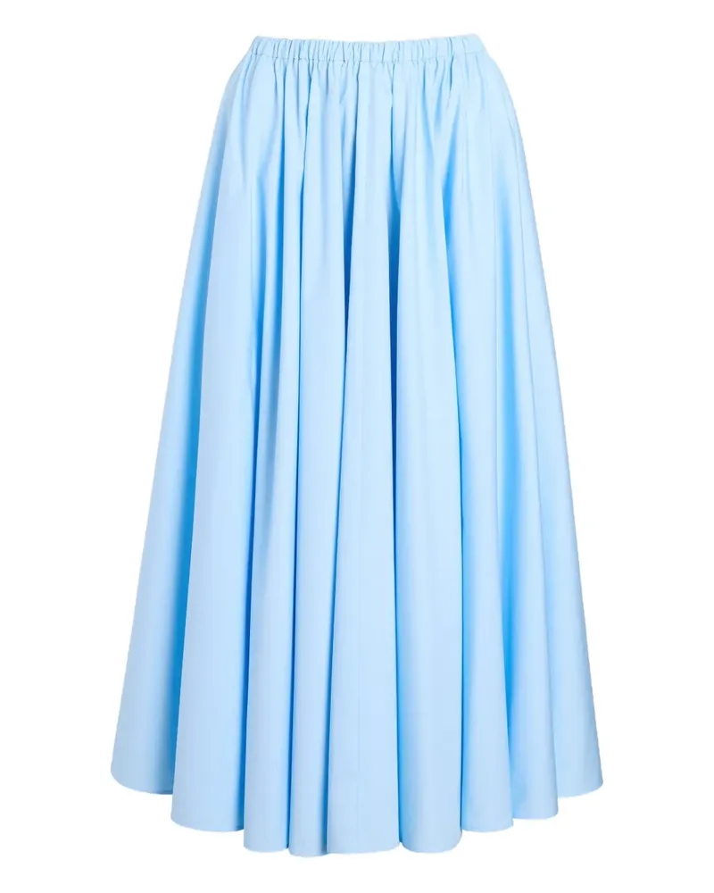 Patou Midirock mit Stretchbund - Blau Blau