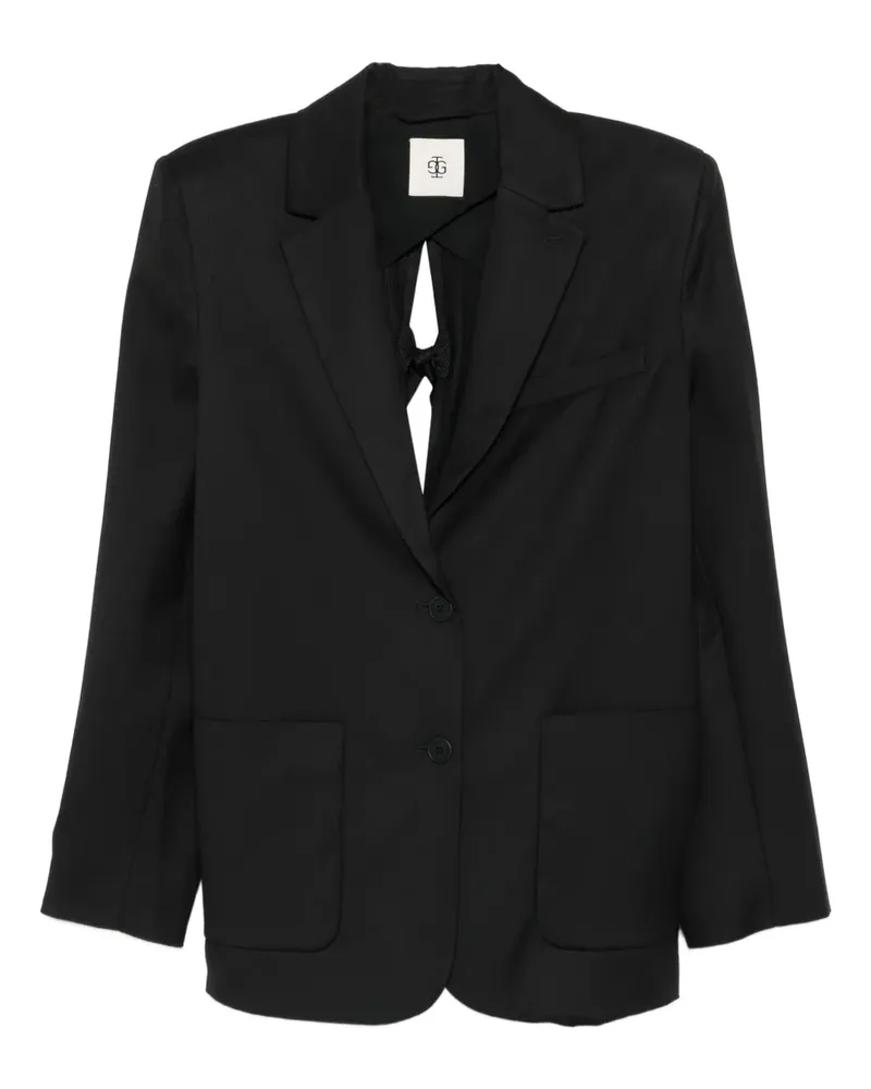 The Garment Sakko mit aufgesetzten Taschen - Schwarz Schwarz