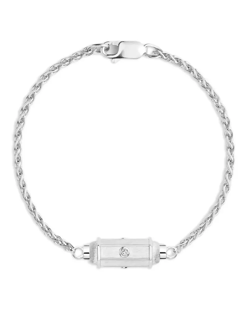 Marie Lichtenberg micro Coco diamond bracelet - Silber Silber