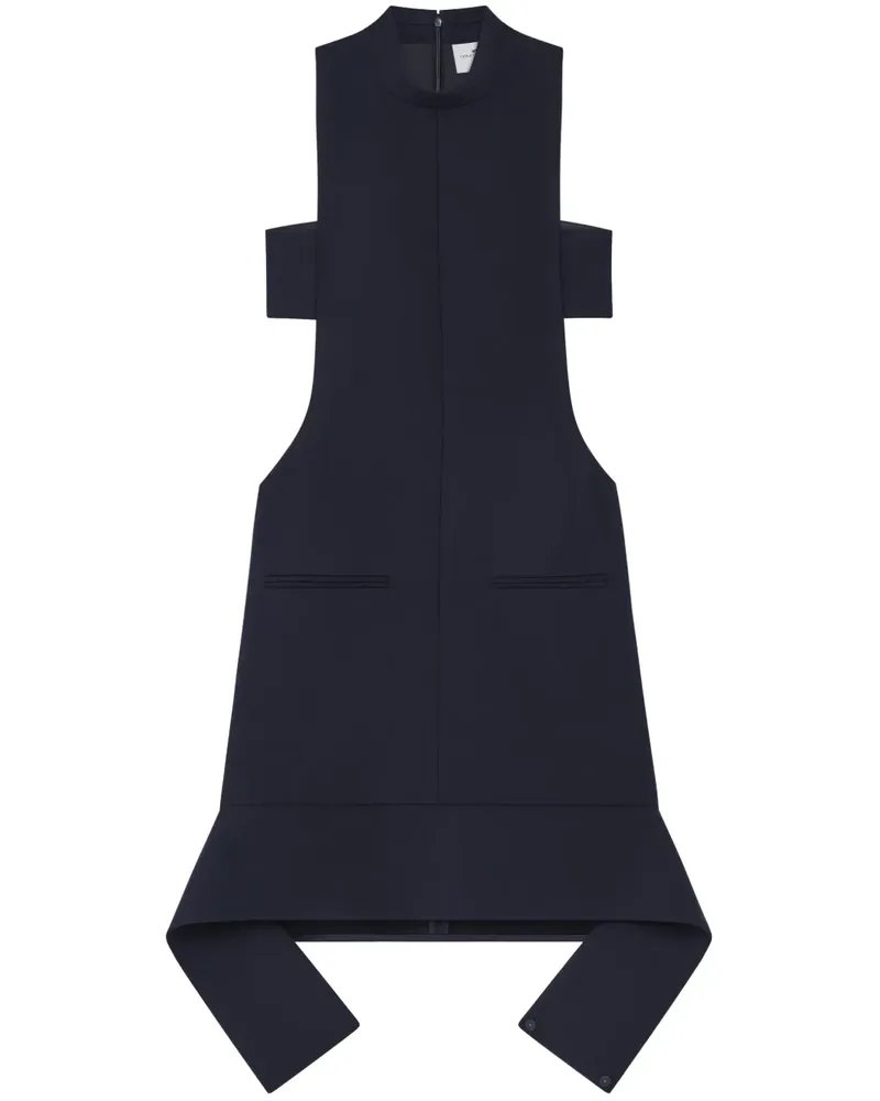 Courrèges Minikleid mit Cut-Out - Blau Blau