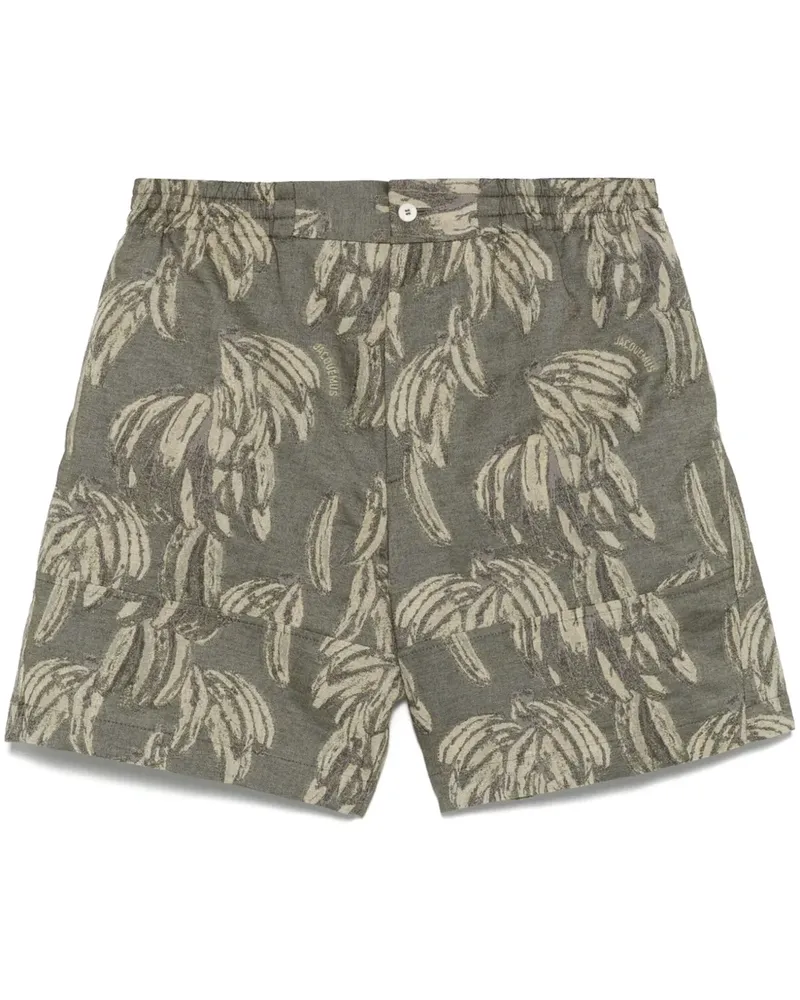 Jacquemus Le Aloe Shorts - Grün Grün