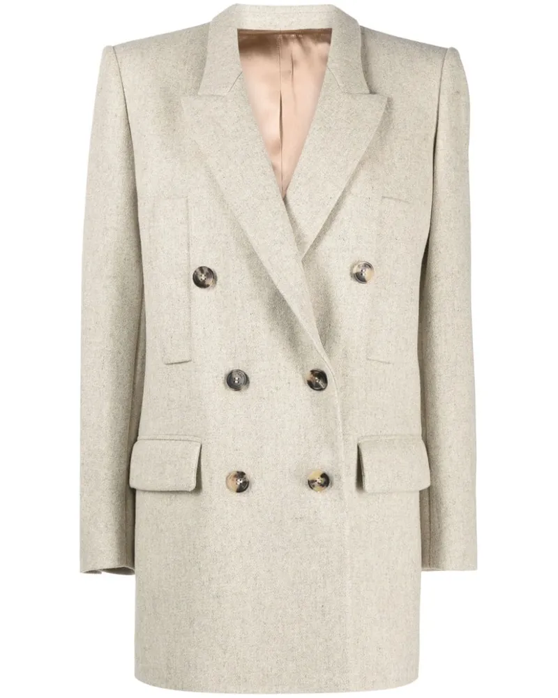 Isabel Marant Doppelreihiger Blazer - Nude Nude
