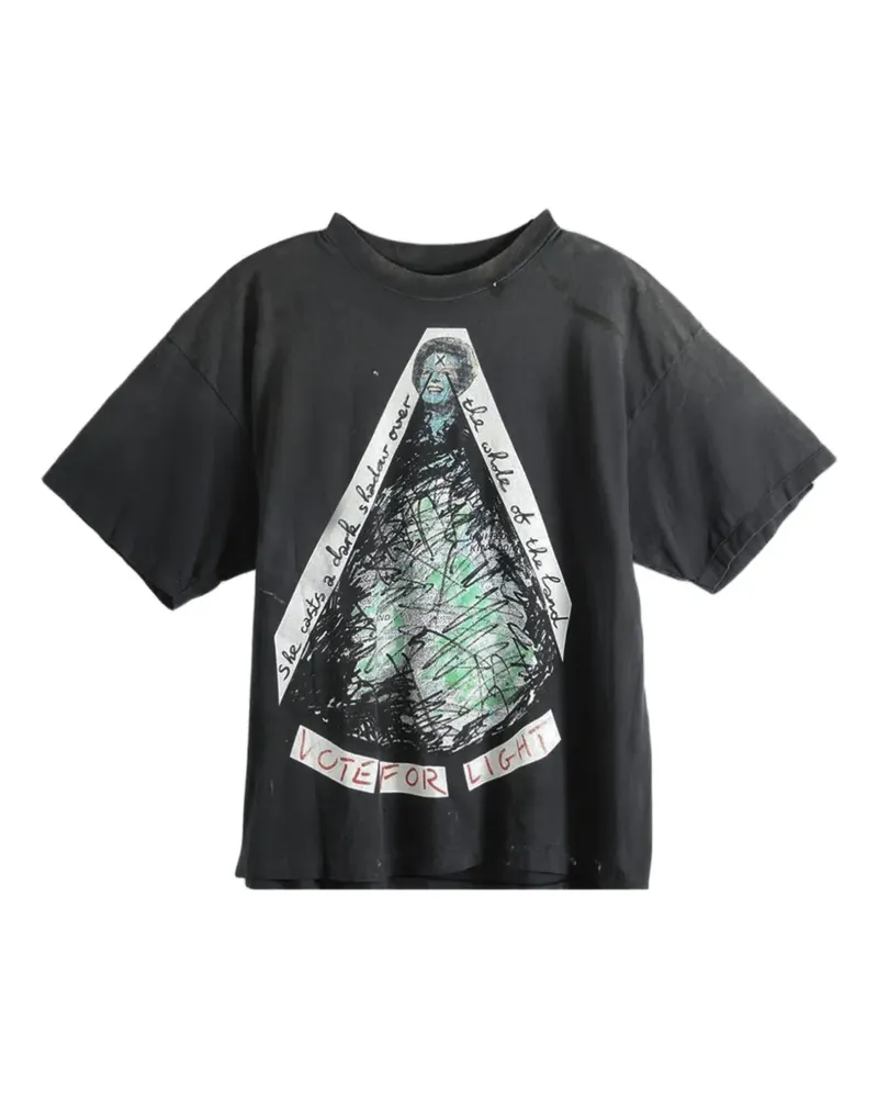 SAINT MXXXXXX graphic-print T-shirt - Grau Grau