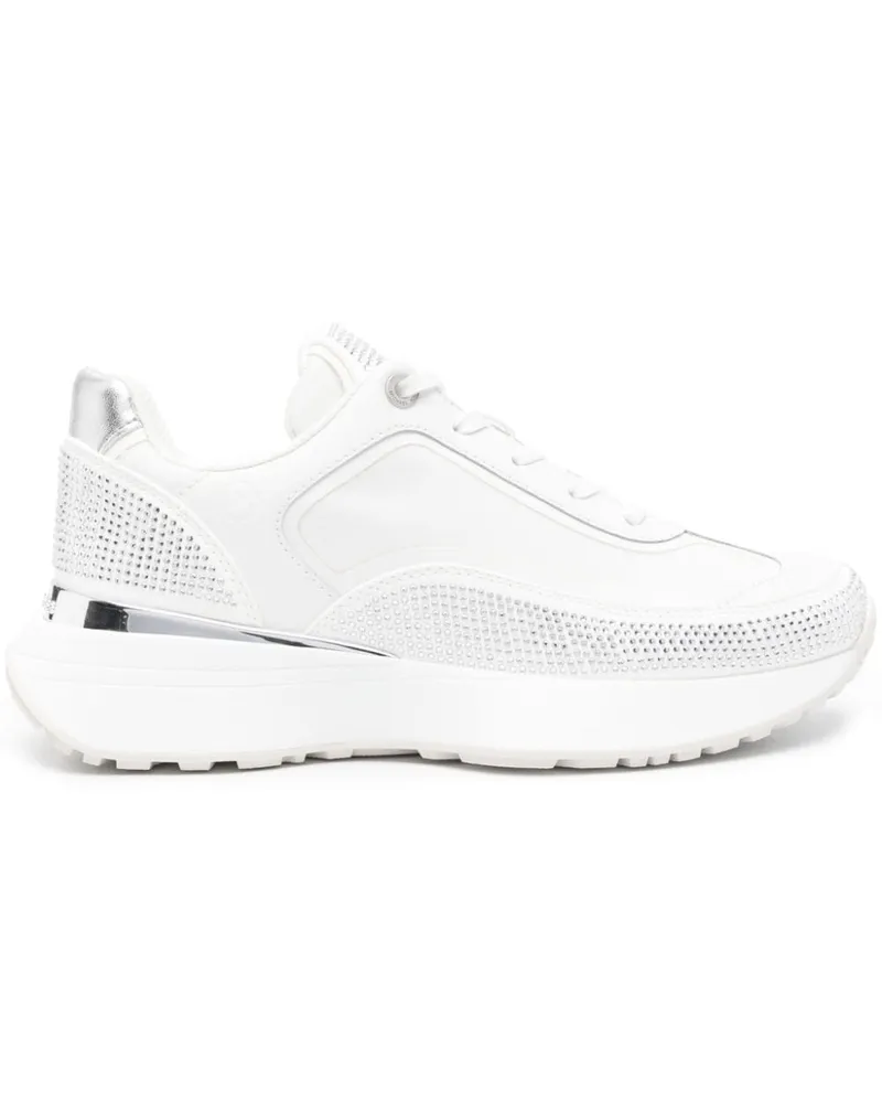 Michael Kors Ari Sneakers mit Strass - Weiß Weiß