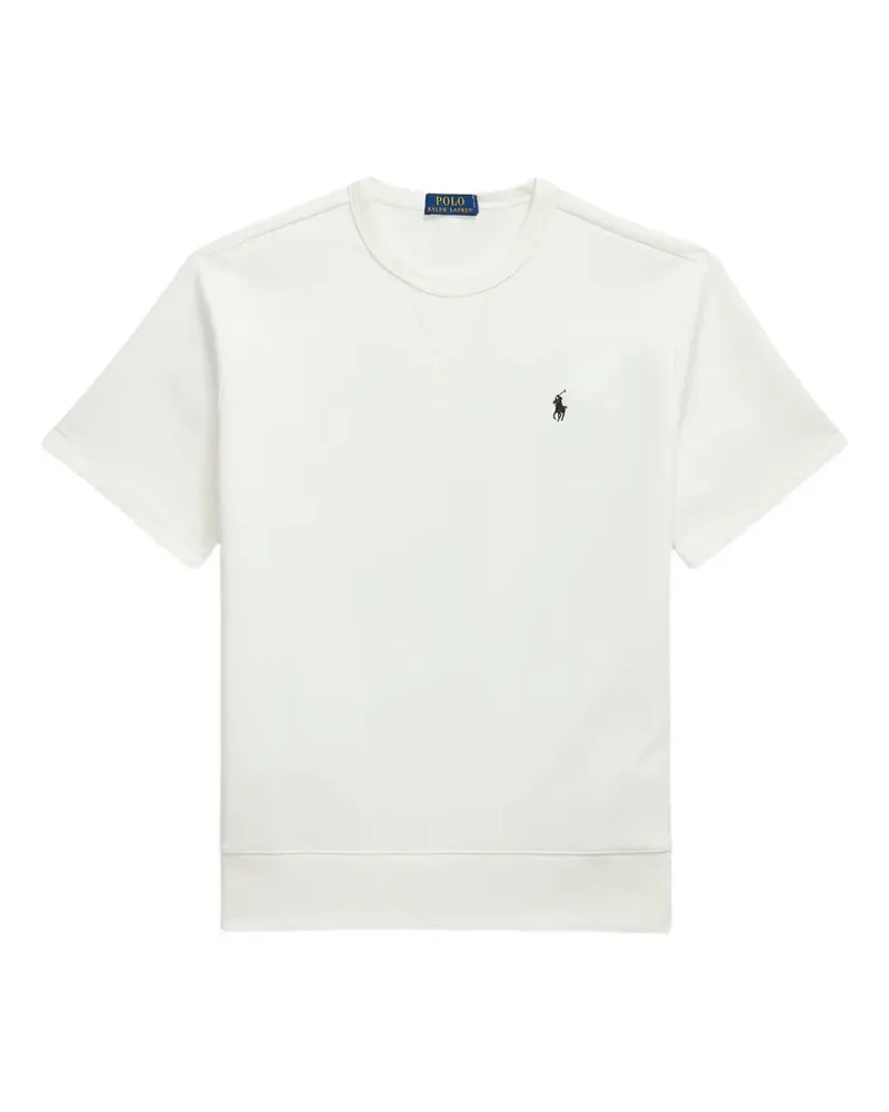 Ralph Lauren T-Shirt mit Logo-Stickerei - Weiß Weiß