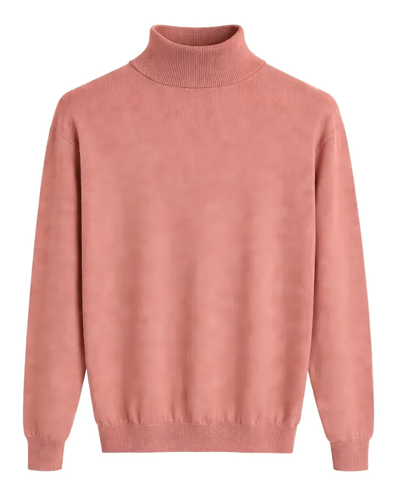 Tombolini roll-neck sweater - Rosa Rosa