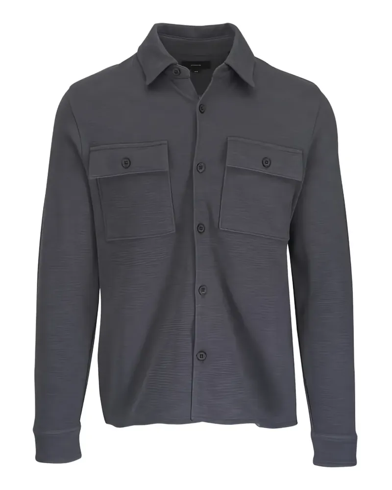 Vince Hemdjacke mit Tasche - Grau Grau