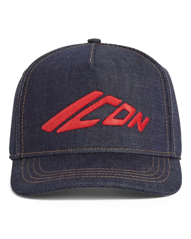 Dsquared2 Icon New Generation Baseballkappe - Blau Blau