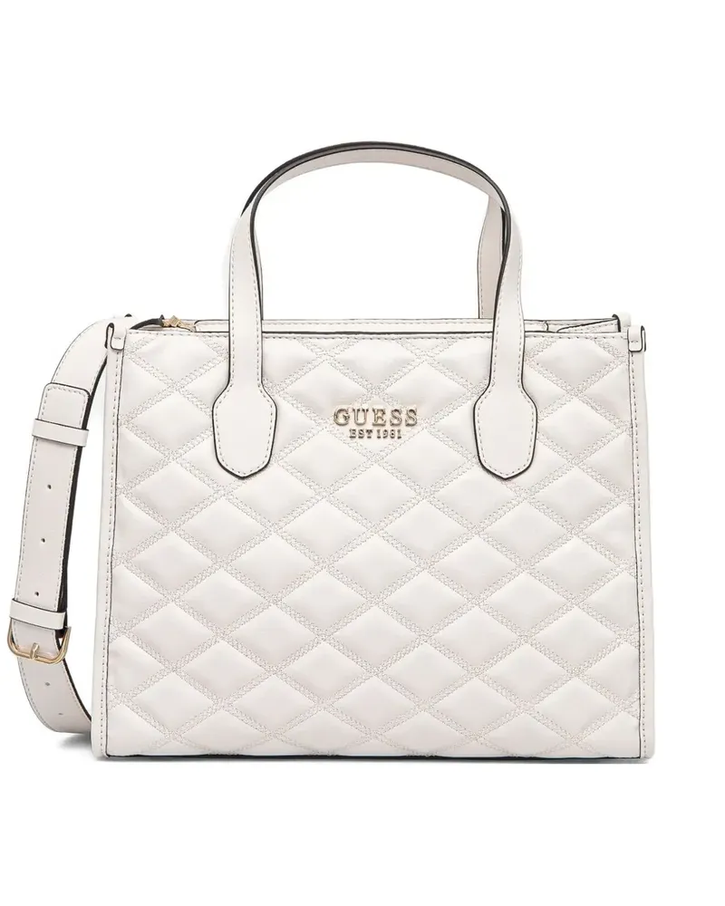 Guess Gesteppte Tamsin Tote Bag - Weiß Weiß