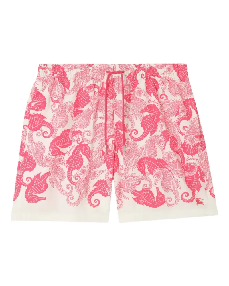 Burberry Seahorses Badeshorts - Nude Nude