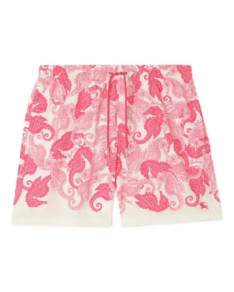Burberry Seahorses Badeshorts - Nude Nude