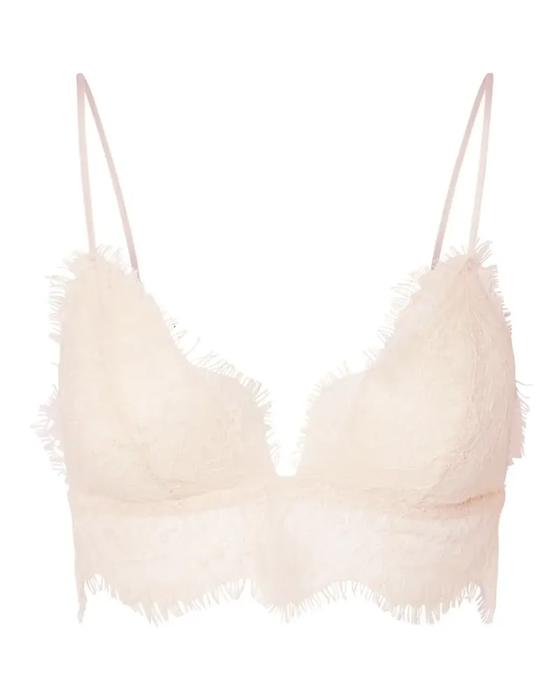 Liu Jo chantilly-lace bralette - Nude Nude