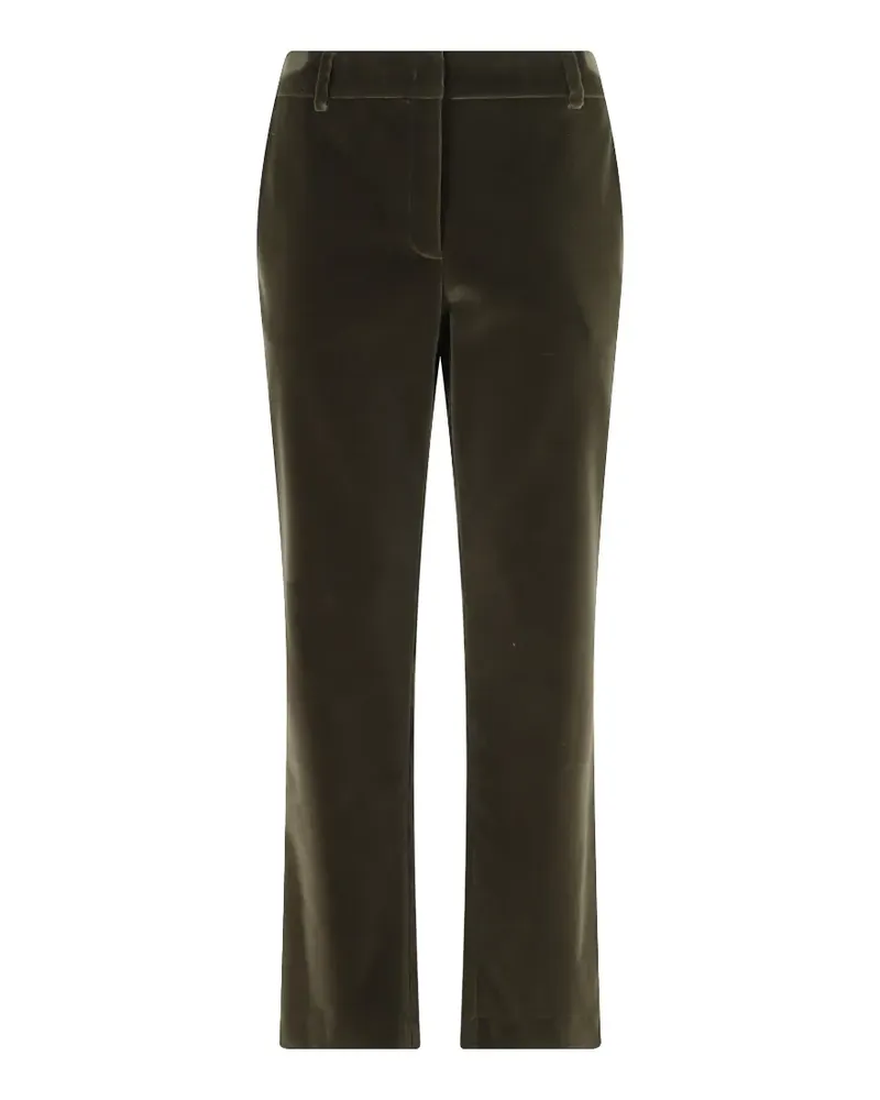 La DoubleJ 24/7 velvet flared trousers - Grün Grün