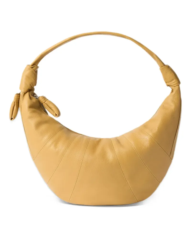 Christophe Lemaire Fortune Croissant Tasche aus Leder - Nude Nude