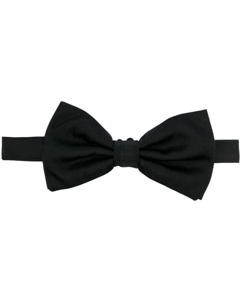 Dolce & Gabbana Fliege aus Seide - Schwarz Schwarz