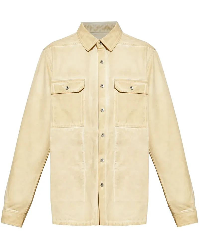 DRKSHDW by Rick Owens Hollywood Hemdjacke - Nude Nude