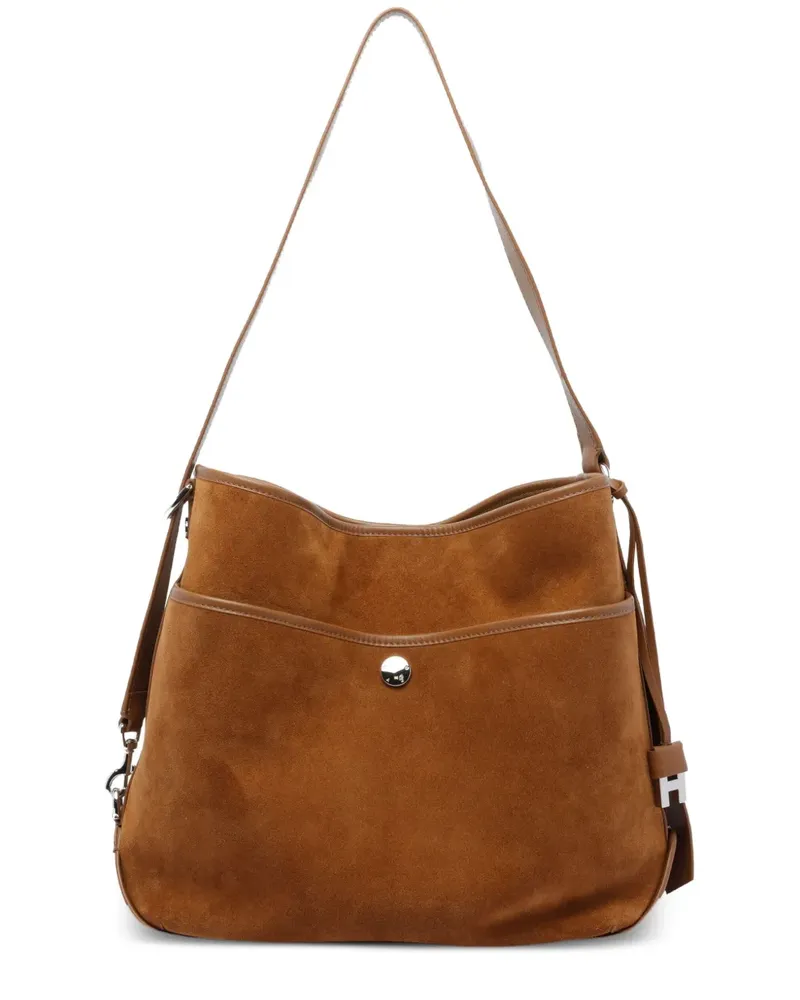 Hogan Mittelgroße Schultertasche - Braun Braun