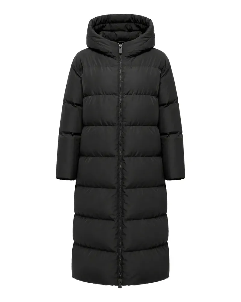 Bacon Cloud Giant hooded puffer coat - Schwarz Schwarz
