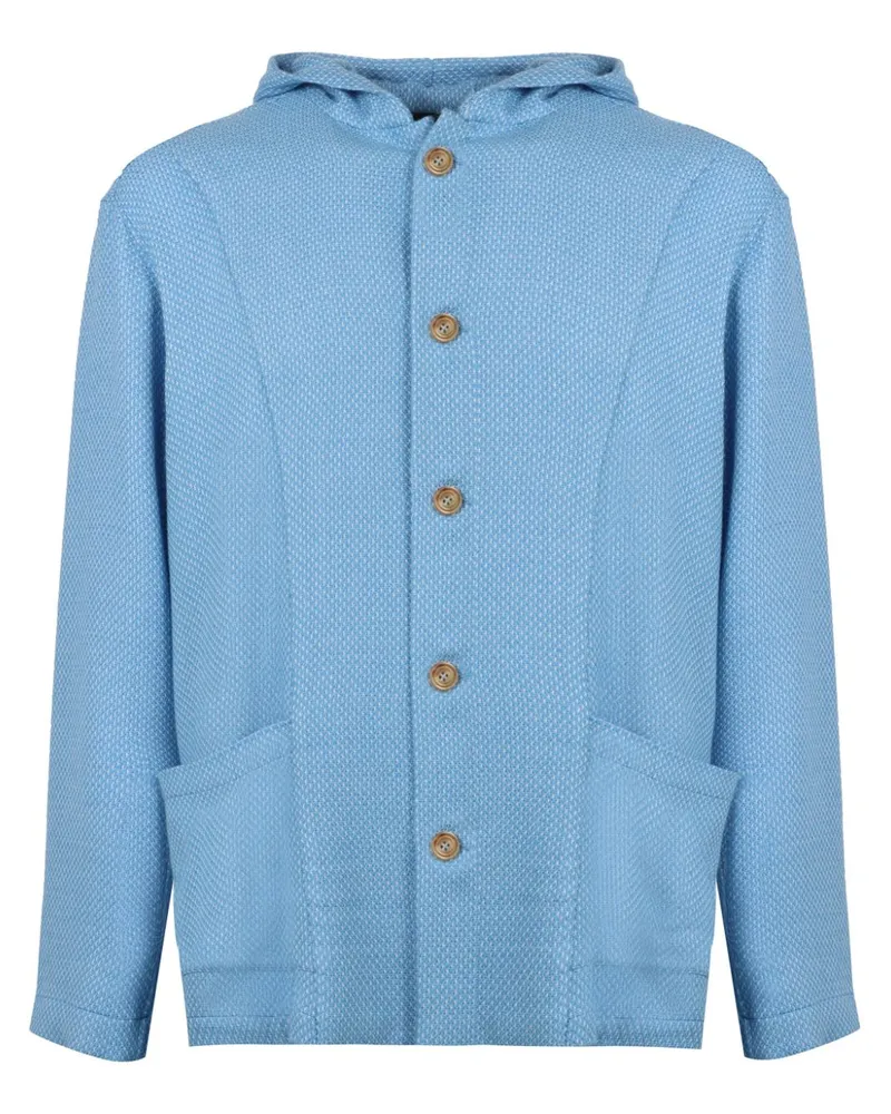 Kiton Luca Cardigan - Blau Blau