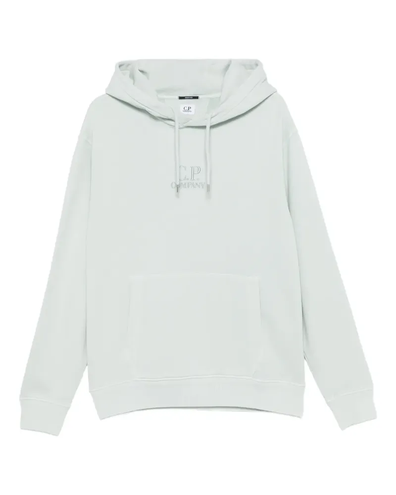 C.P. Company logo hoodie - Blau Blau