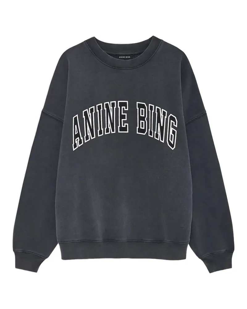 Anine Bing Miles Sweatshirt New Classic - Schwarz Schwarz