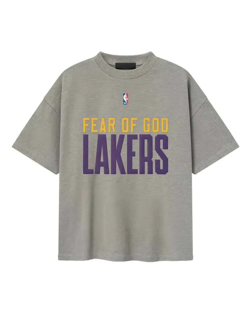 Fear of God crewneck graphic T-shirt - Grau Grau