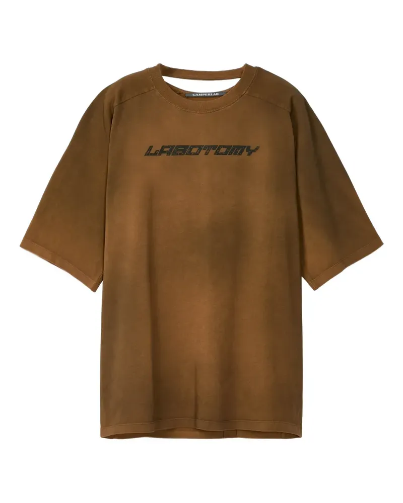 Camper T-Shirt mit Logo-Print - Braun Braun