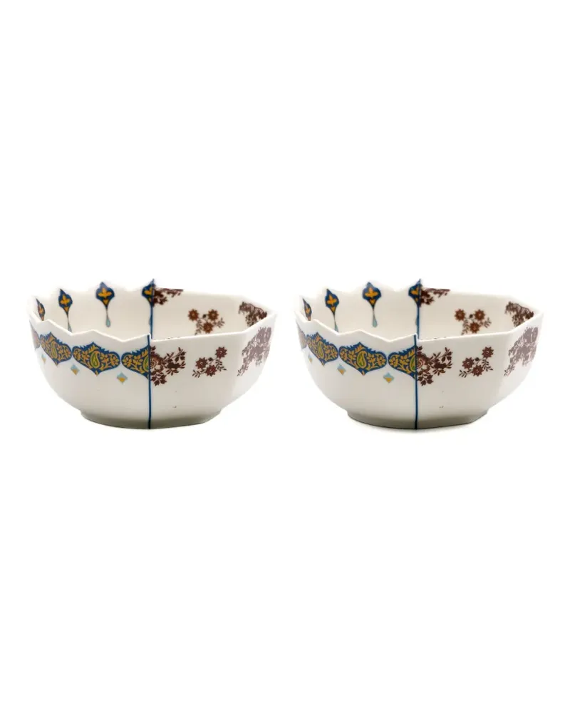 Seletti Aror Hybrid bowl (set of two) - Weiß Weiß