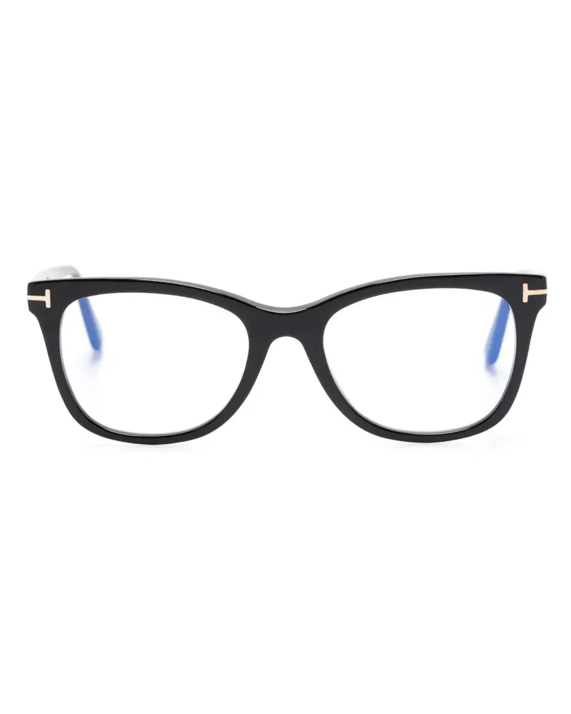 Tom Ford FT5986B Brille mit ovalem Gestell - Schwarz Schwarz