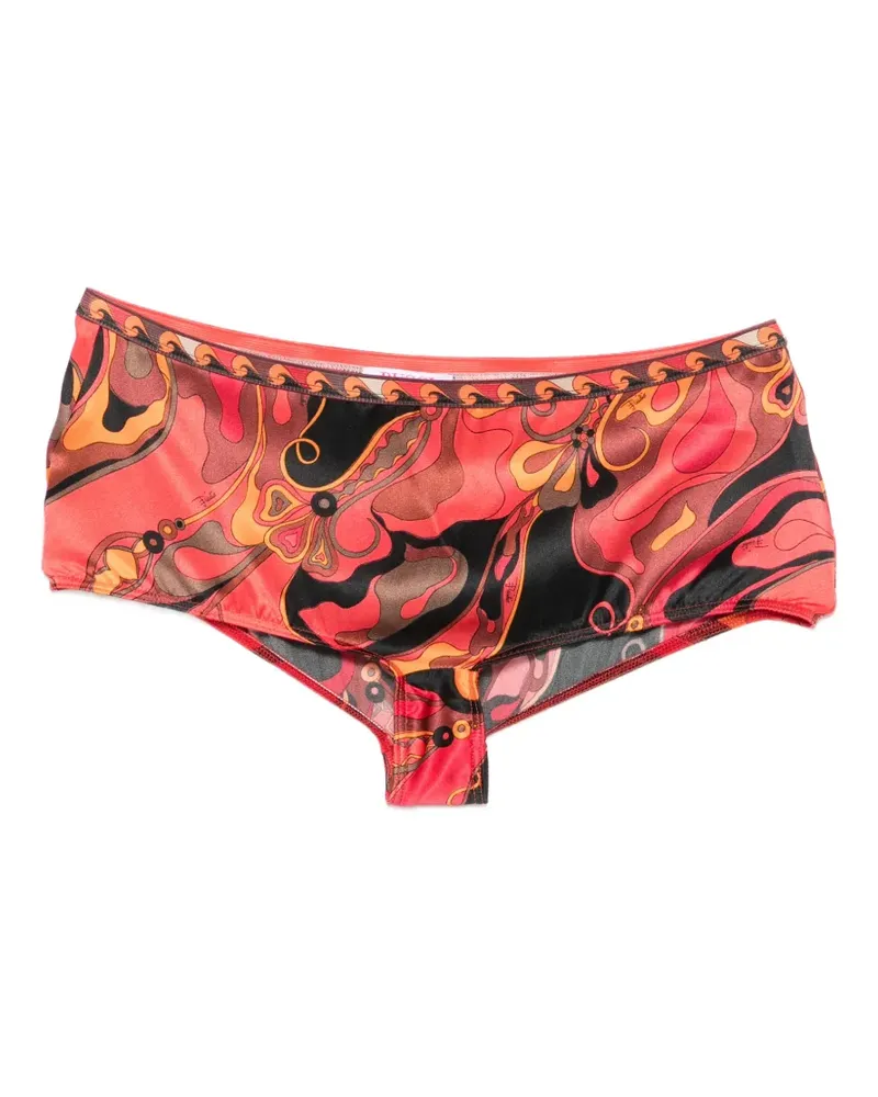 Emilio Pucci Iride-print briefs - Rot Rot