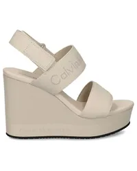 Calvin Klein Sandalen mit Logo-Riemen 110mm Nude