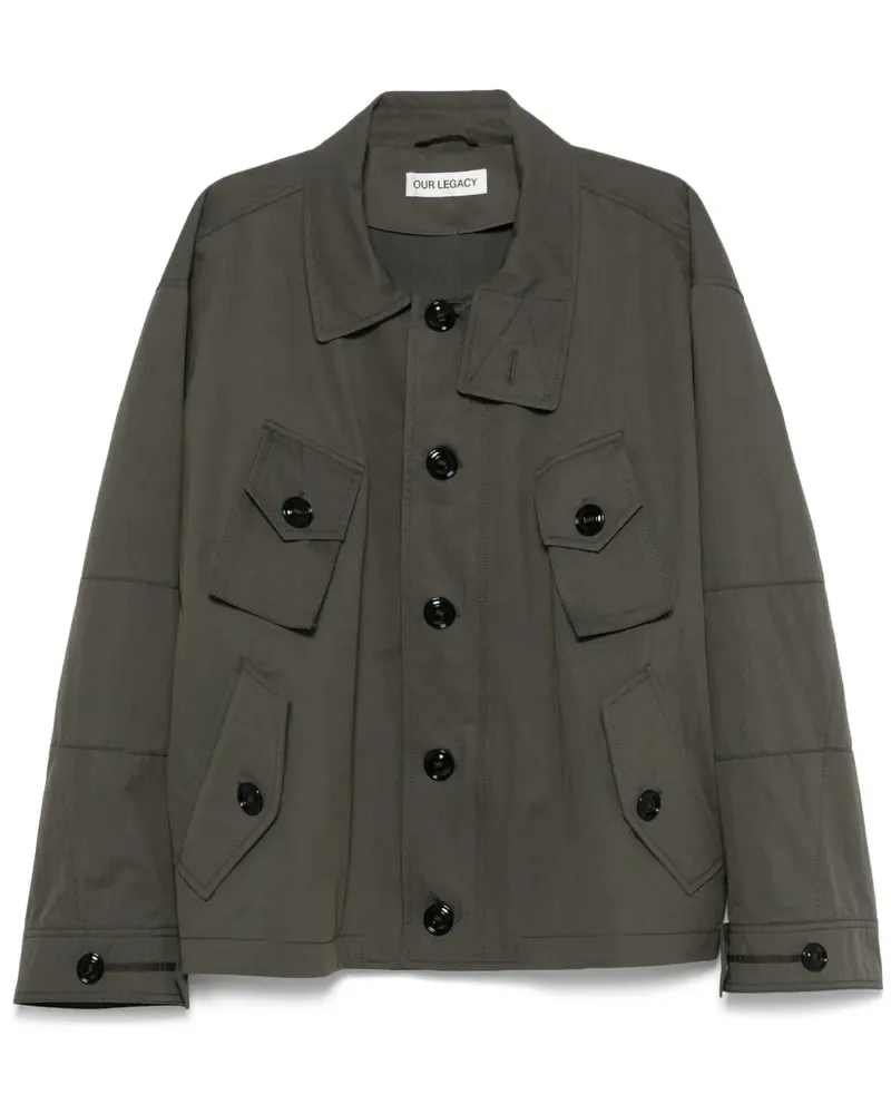 Our Legacy Service Jacke - Grau Grau