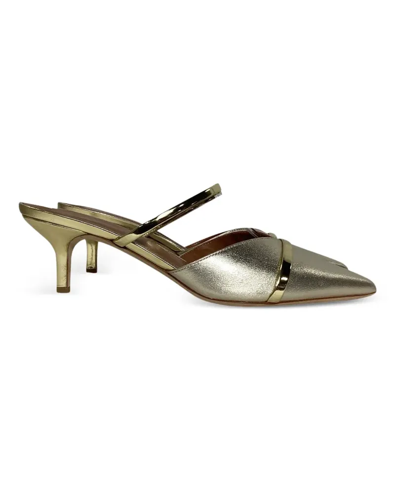 Malone Souliers Frankie Mules mit Riemen - Gold Gold