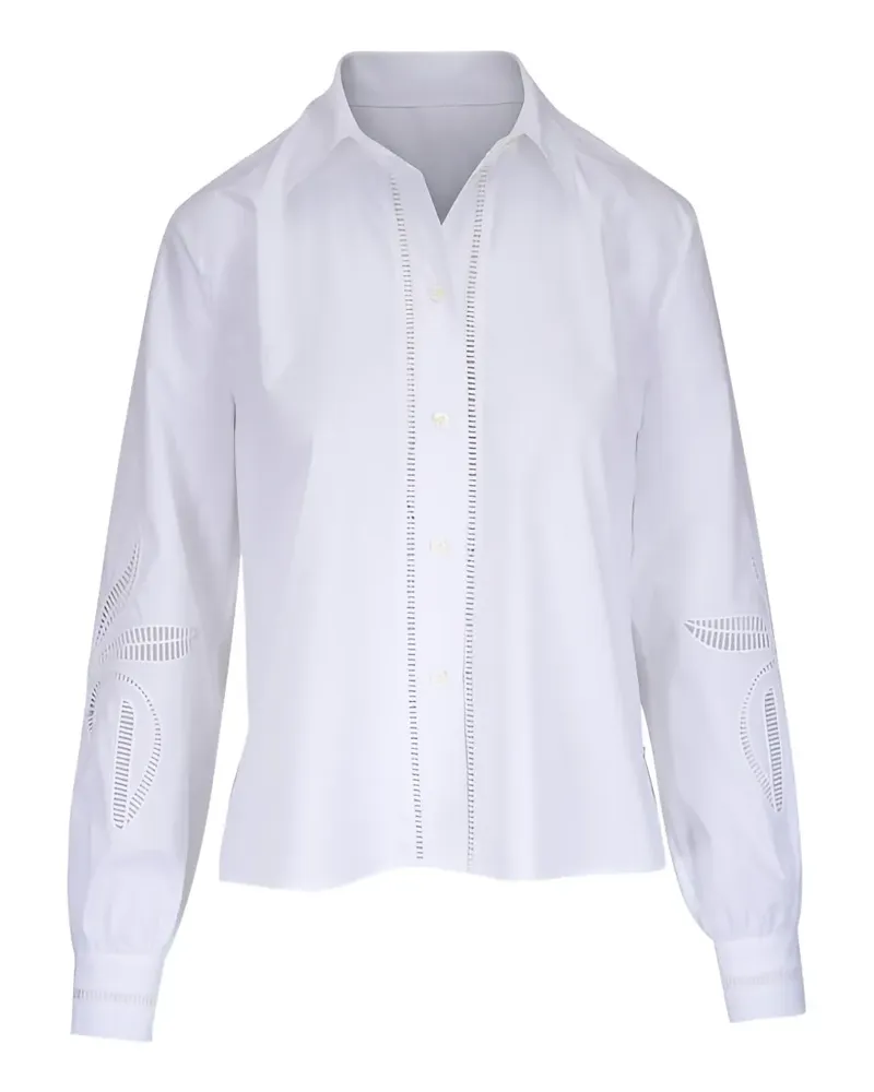 Bogner Summer cut-out shirt - Weiß Weiß