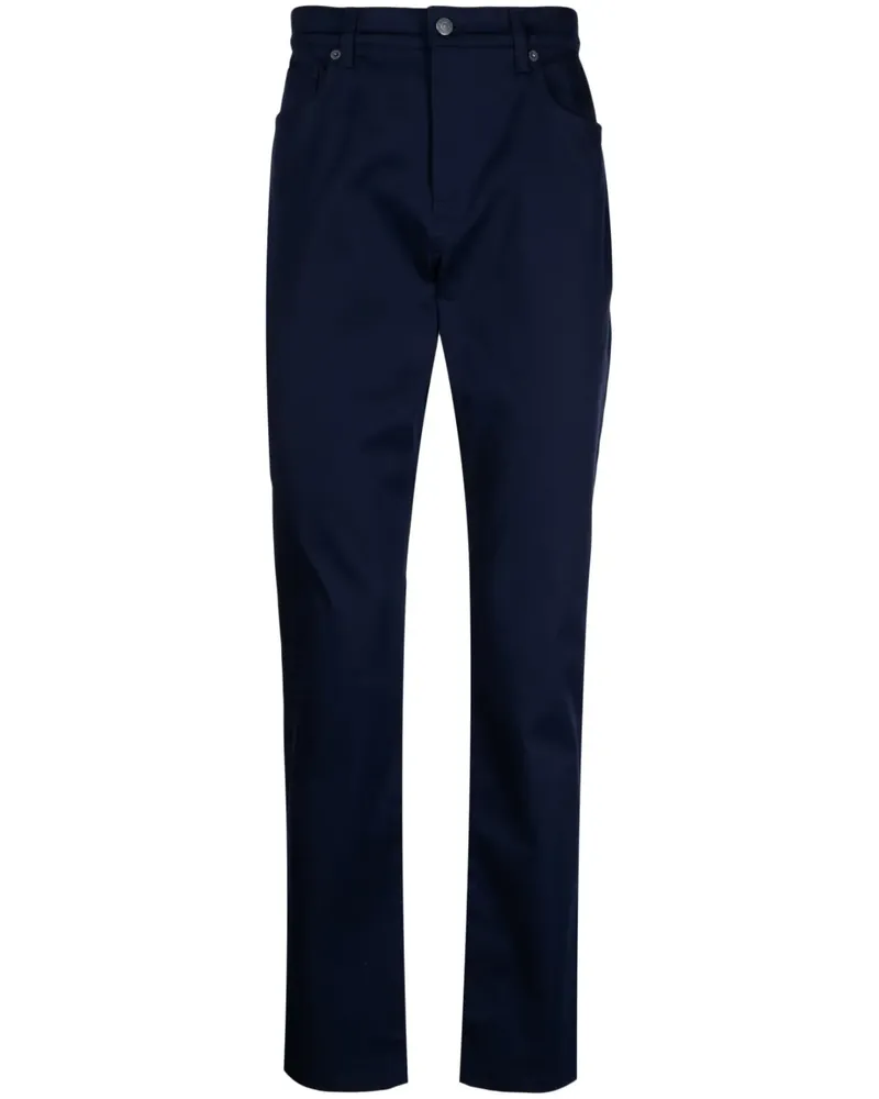 Moschino Hose mit geradem Schnitt - Blau Blau