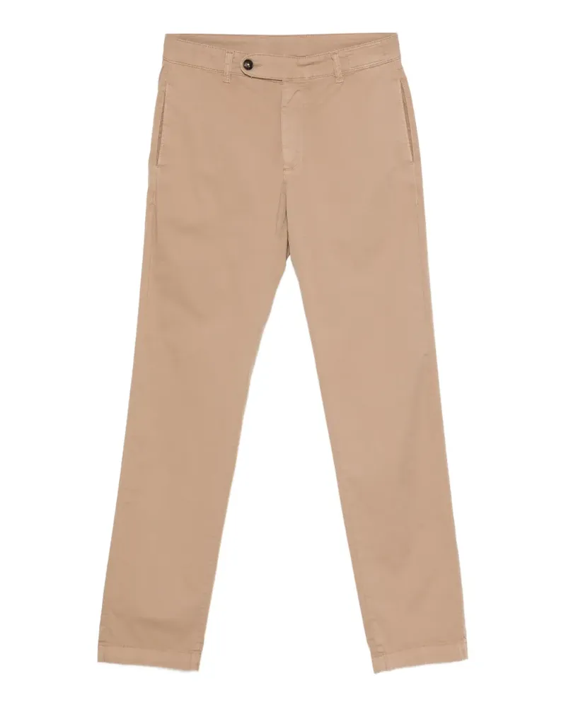 Massimo Alba Winch2 belt-loops trousers - Braun Braun