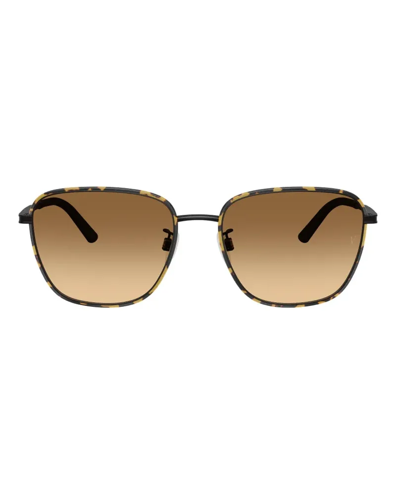 Oliver Peoples square-frame sunglasses - Schwarz Schwarz