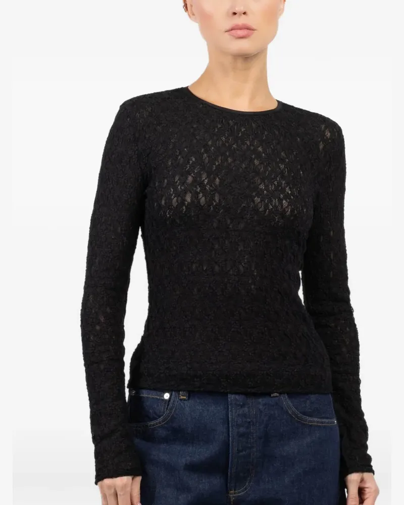 Rag & Bone long-sleeve T-shirt - Schwarz Schwarz