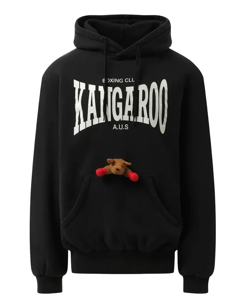 Doublet x Marais graphic-print hoodie - Schwarz Schwarz