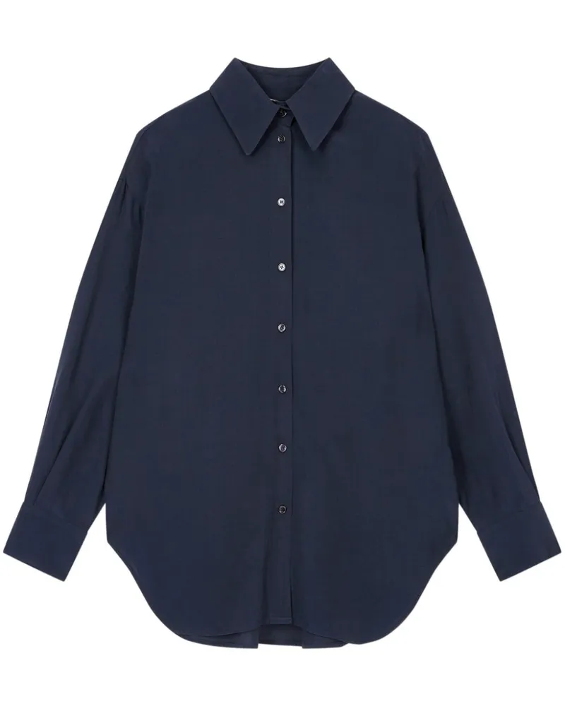 STUDIO TOMBOY Basic Hemd - Blau Blau