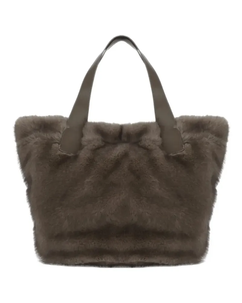 Bully Shopper aus Faux Fur - Braun Braun