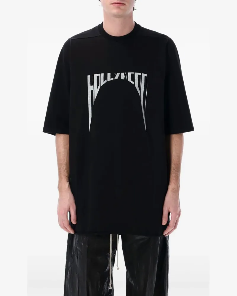 DRKSHDW by Rick Owens Jumbo T-Shirt - Schwarz Schwarz