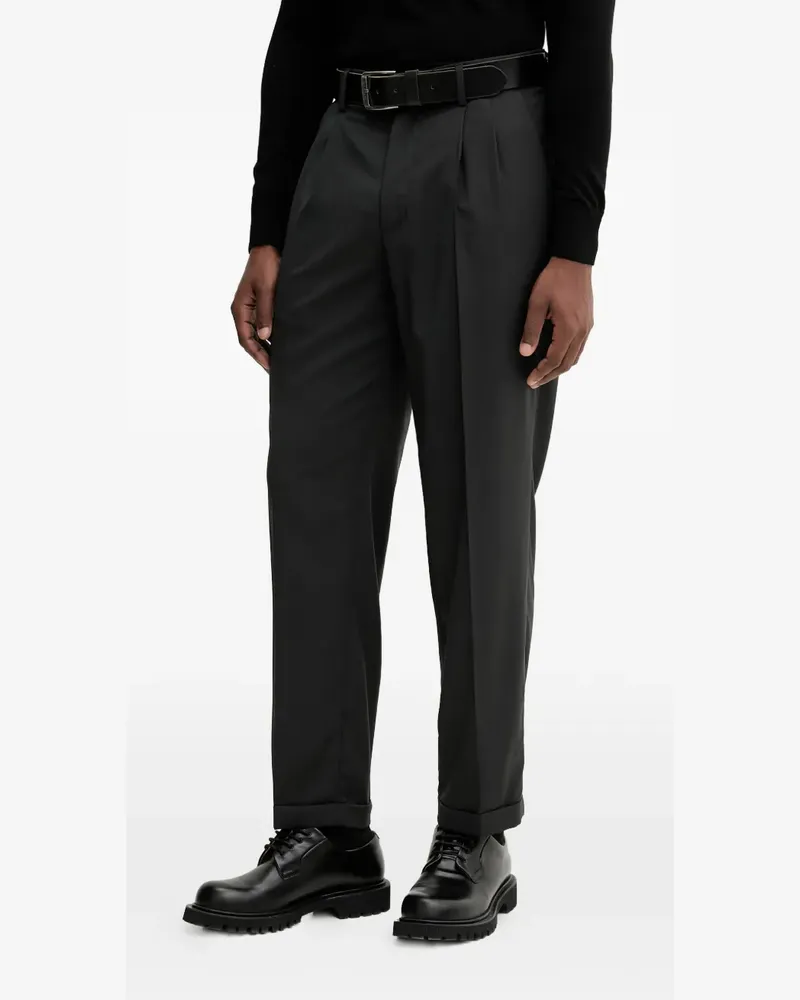 BARENA pleated trousers - Schwarz Schwarz