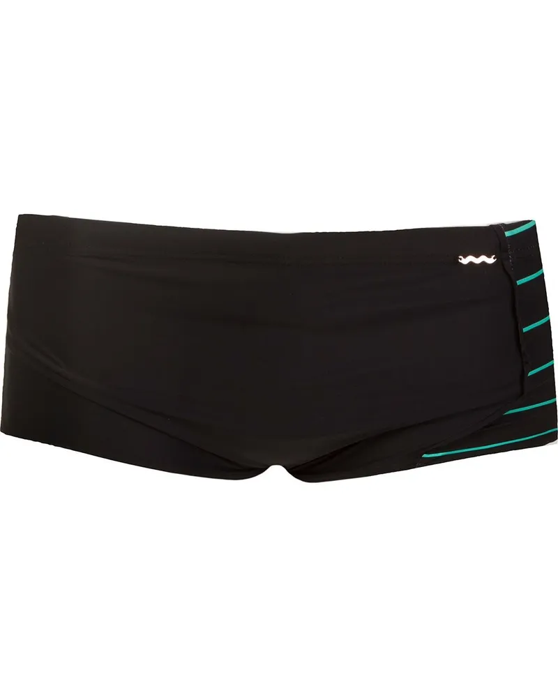 Amir Slama panelled swimming trunks - Blau Blau