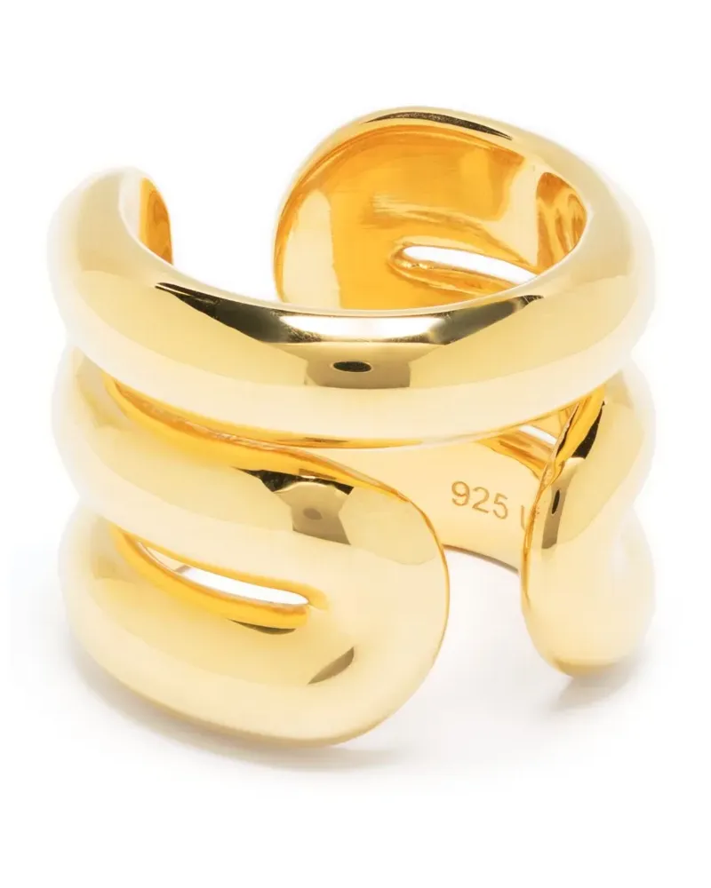 UNCOMMON MATTERS Definierter Torrent Ring - Gold Gold