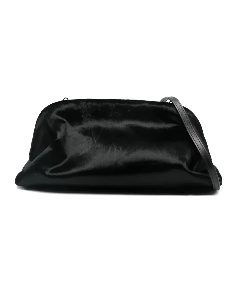 Alberta Ferretti velvet clutch bag - Schwarz Schwarz