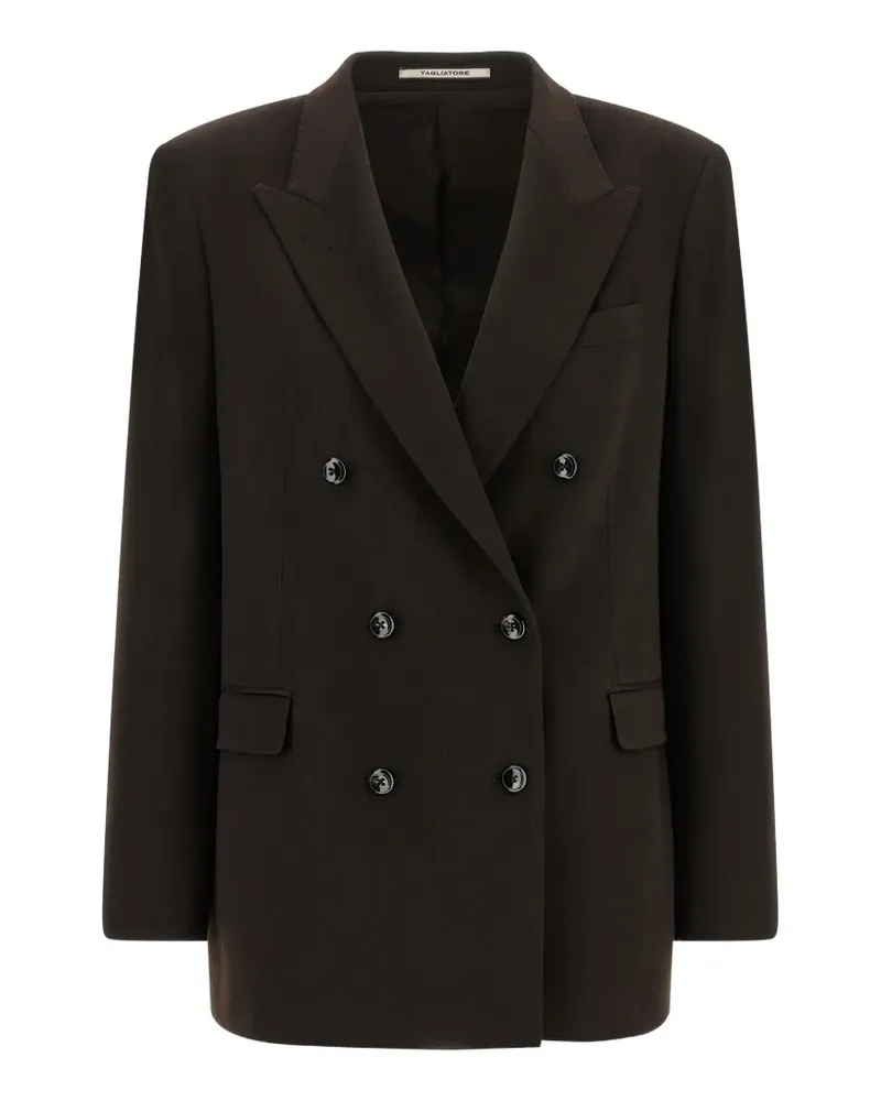 Tagliatore Doppelreihiger Jasmine Blazer - Braun Braun