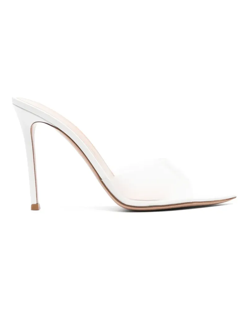 Gianvito Rossi Elle Pantoletten - Weiß Weiß